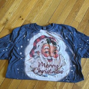 Blue Santa Claus T-Shirt